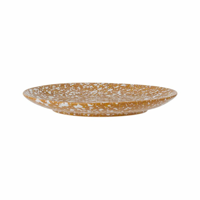 Carmel Plate, Brown, Stoneware