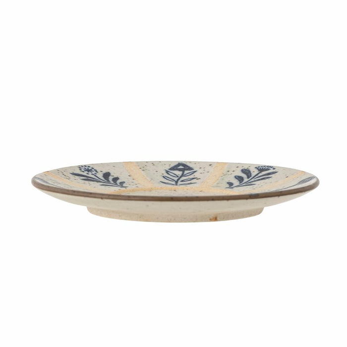 Leonie Plate, Blue, Stoneware