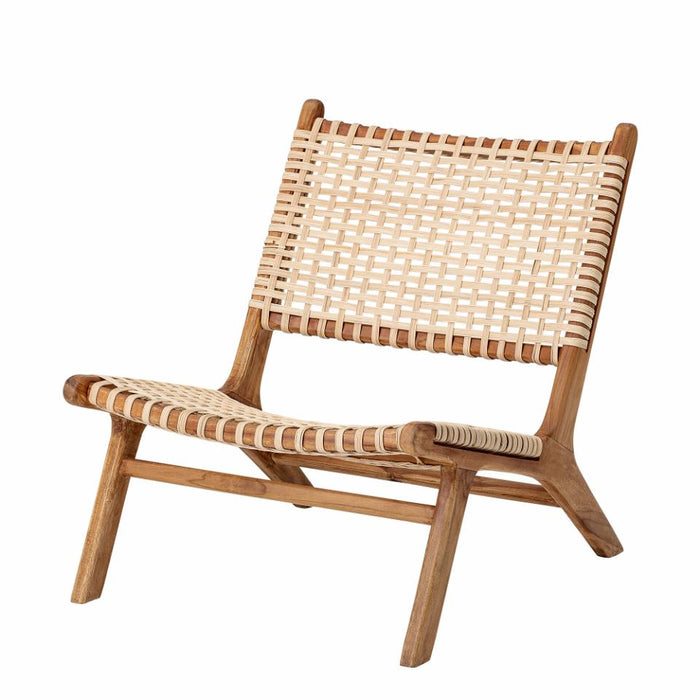 Keila Lounge Chair, Nature, Teak