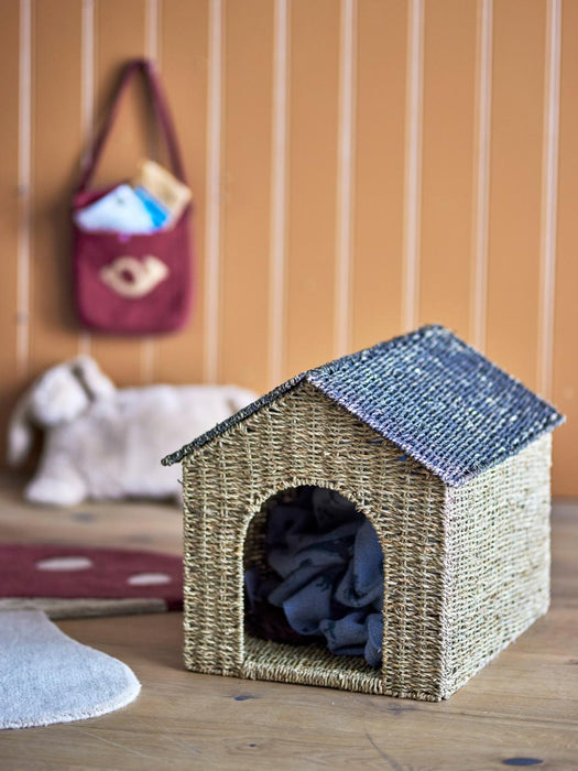 Fredie Basket w/Lid, Nature