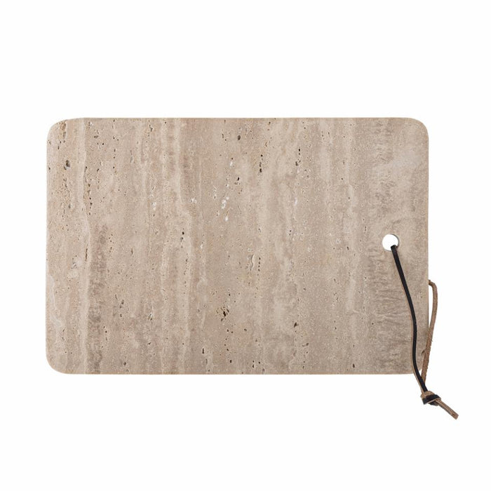 Izabel Cutting Board, Nature, Travertine