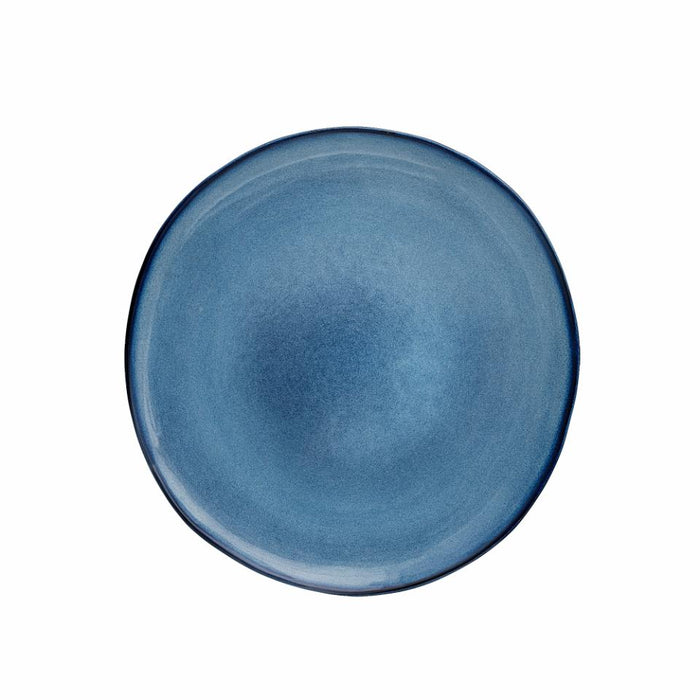 Sandrine Plate, Blue, Stoneware