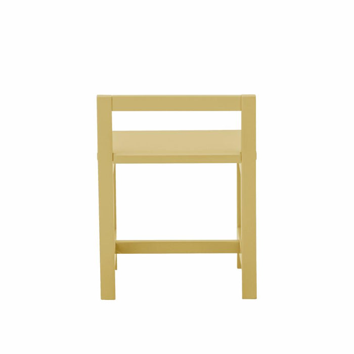 Rese Chair, Yellow, MDF