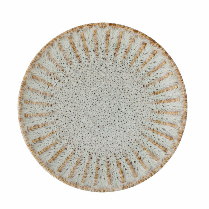 Fleur Plate, Nature, Stoneware