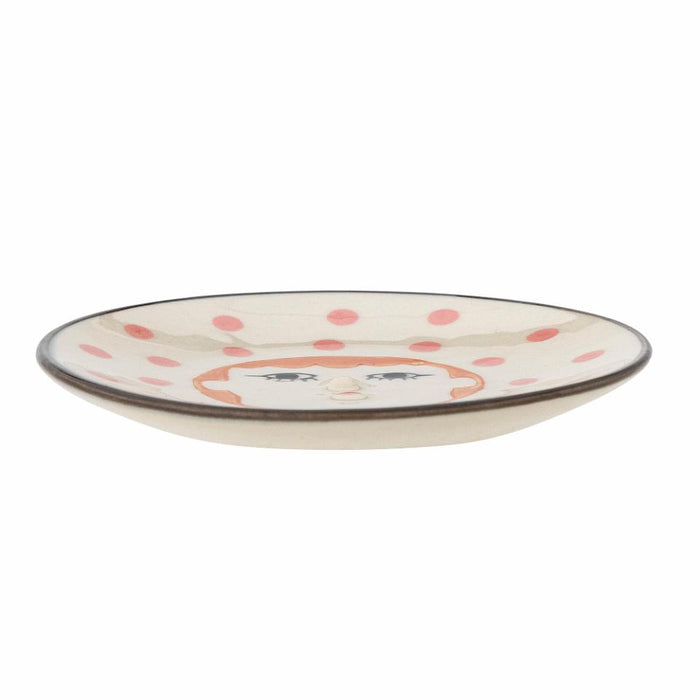 Jaya Plate, Orange, Stoneware