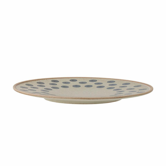 Tinni Plate, Blue, Stoneware