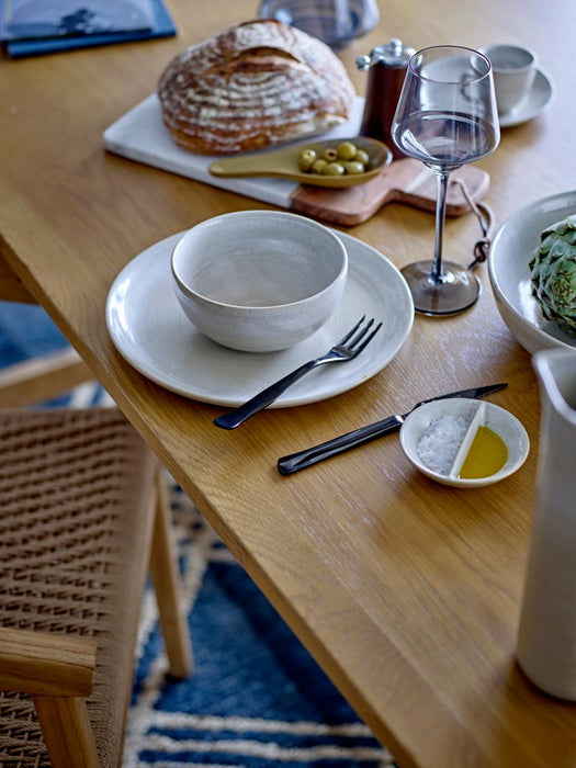 Taupe Plate, Grey, Stoneware