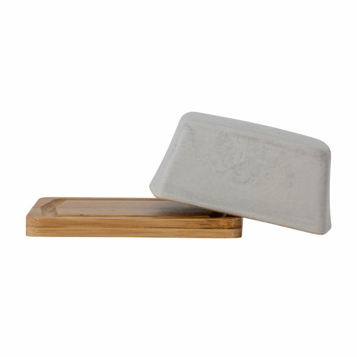 Josefine Butter Box, Grey, Stoneware