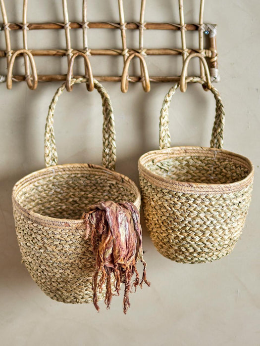 Amia Wall Basket, Nature