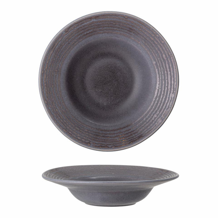 Raben Plate Pasta, Grey, Stoneware