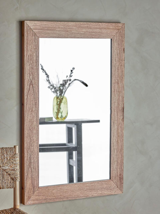 Lohan Wall Mirror, Nature, Firwood