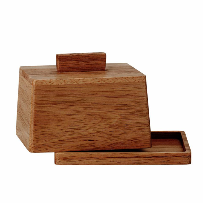 Basil Butter Box, Brown, Acacia