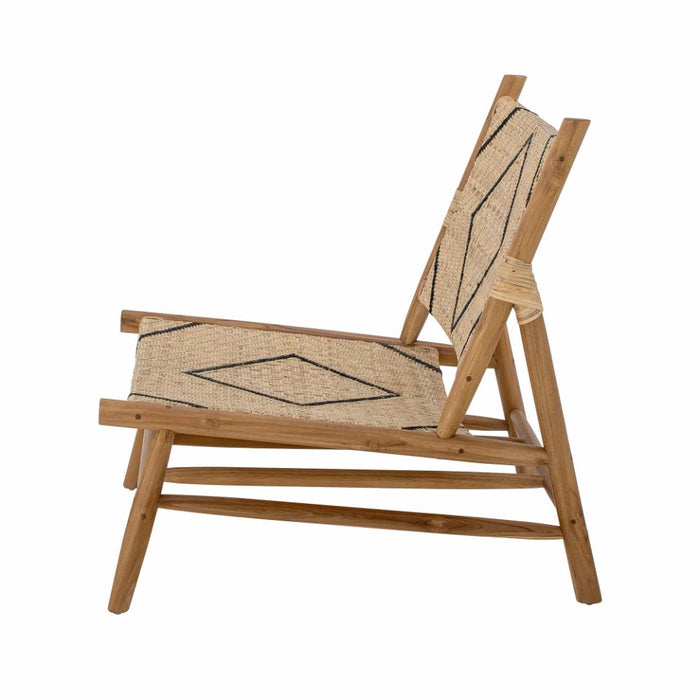 Lennox Lounge Chair, Nature, Teak