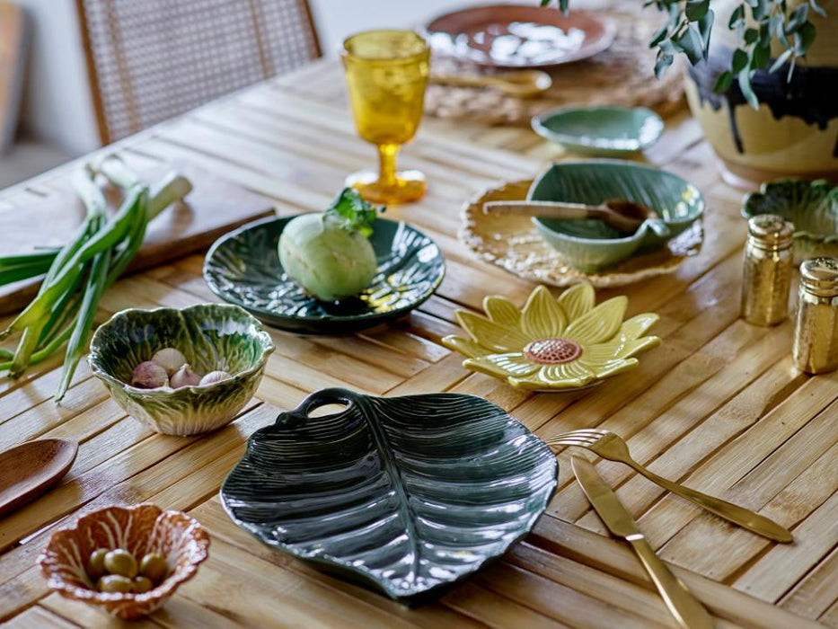 Savanna Plate, Yellow, Stoneware