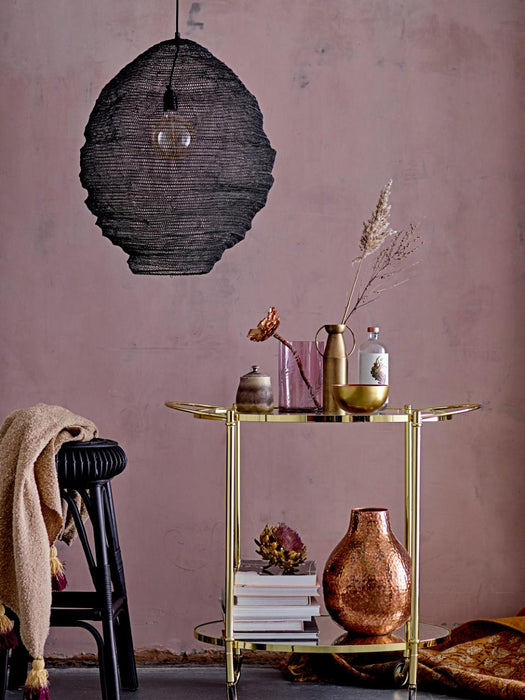 Fine Bar Table, Gold, Glass