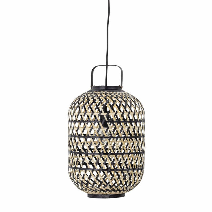 Sora Pendant Lamp, Black, Bamboo