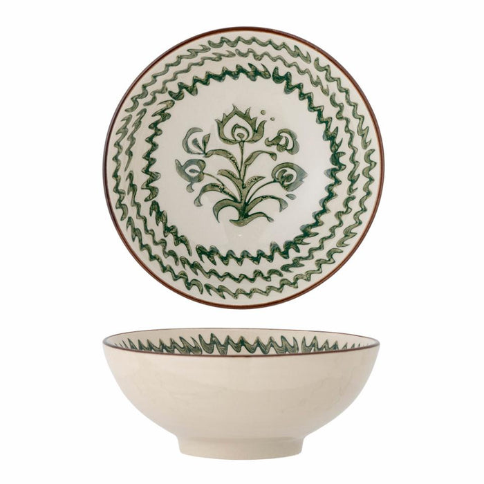 Heikki Bowl, Green, Stoneware