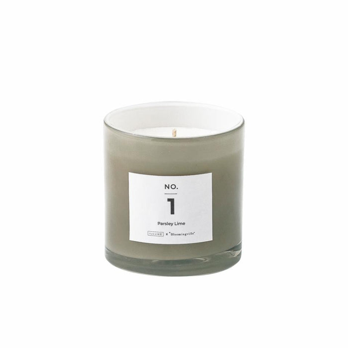 NO.1-Parsley Lime Scent Candle, Green, Natural Wax