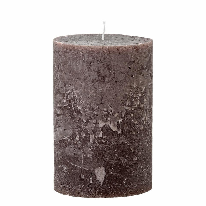 Rustic Candle, Brown, Parafin