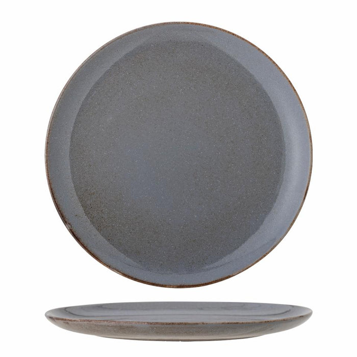 Sandrine Plate, Grey, Stoneware