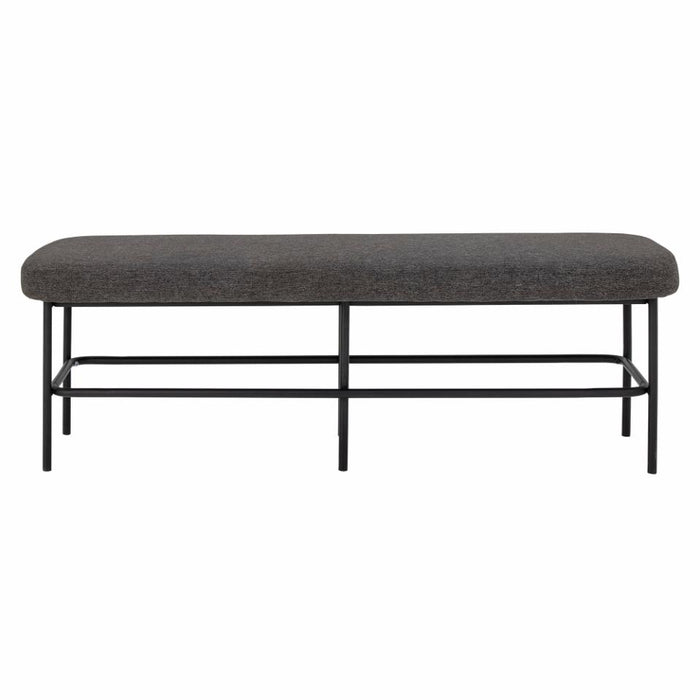 Farell Bench, Grey, Polyester