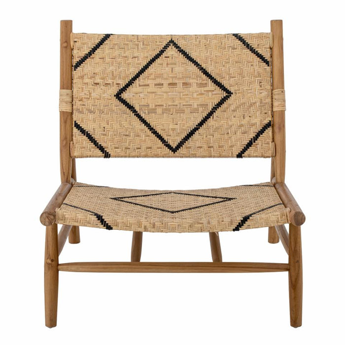 Lennox Lounge Chair, Nature, Teak