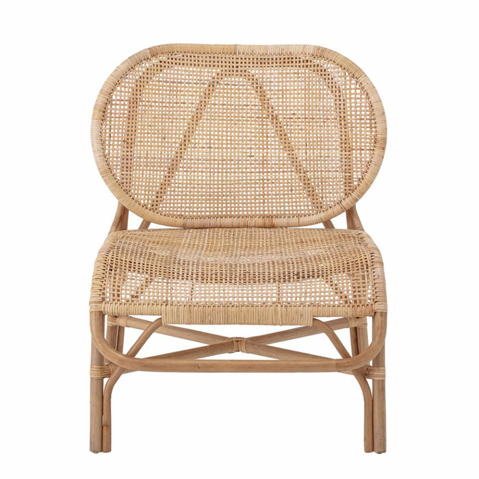 Rosen Lounge Chair, Nature, Rattan