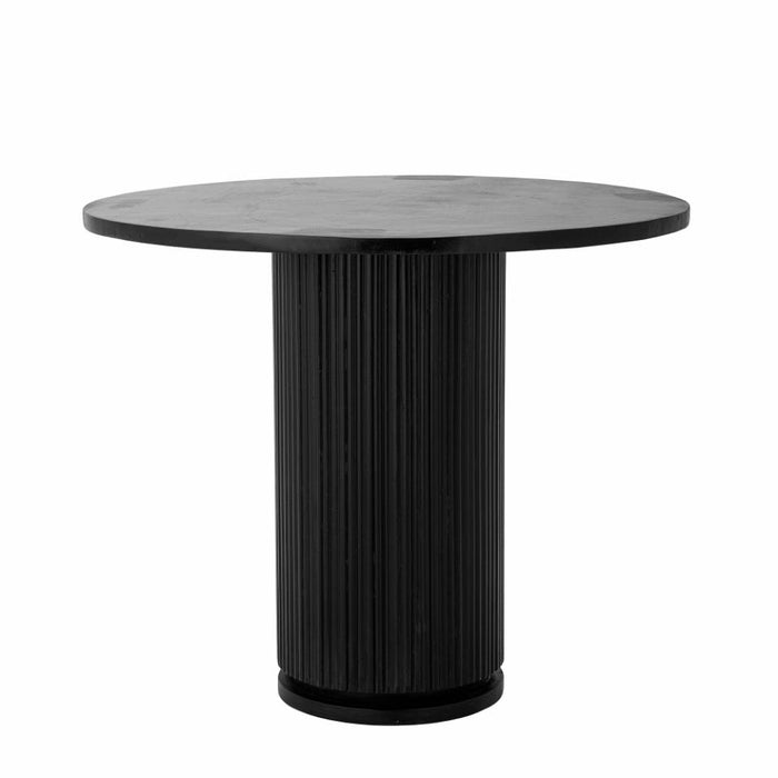 Porto Dining Table, Black, Mango