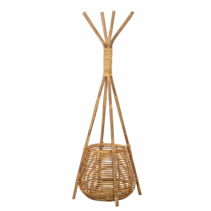 Salerno Coat Rack, Nature, Rattan