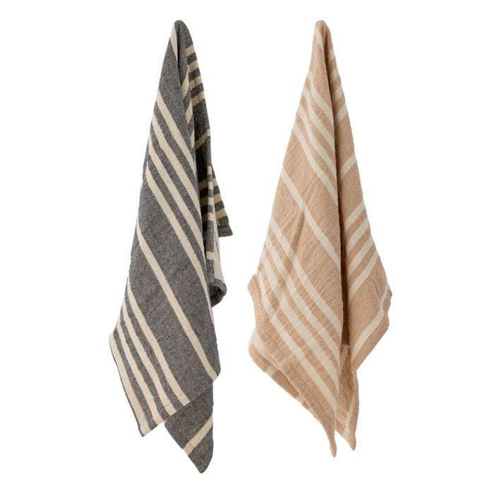 Maci Kitchen Towel, Brown, Cotton