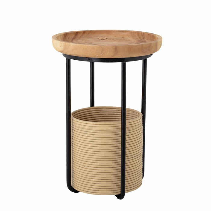 Hitti Side Table, Nature, Suar Wood