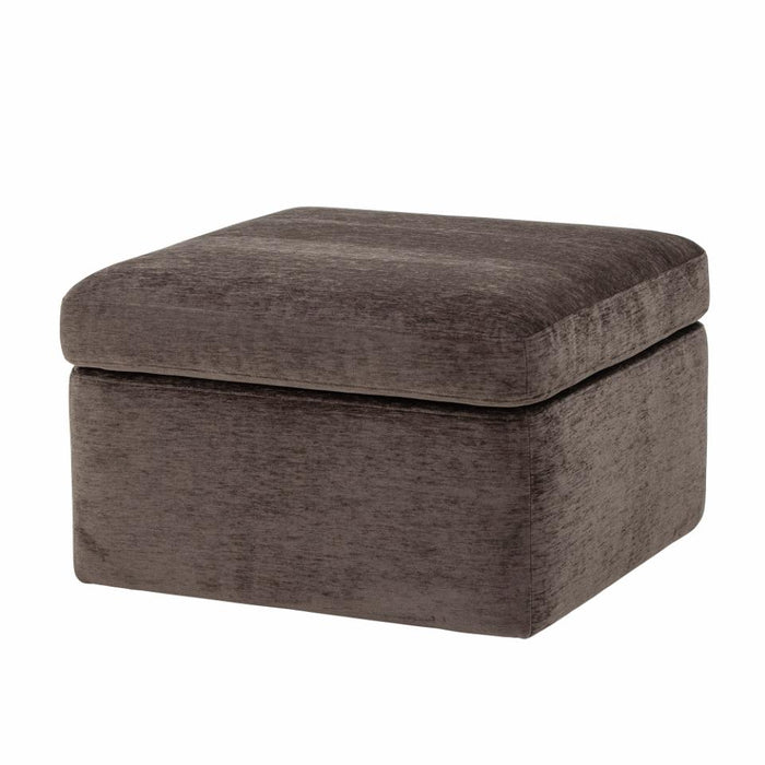 Lanna Pouf, Brown, FSC® Mix , Polyester