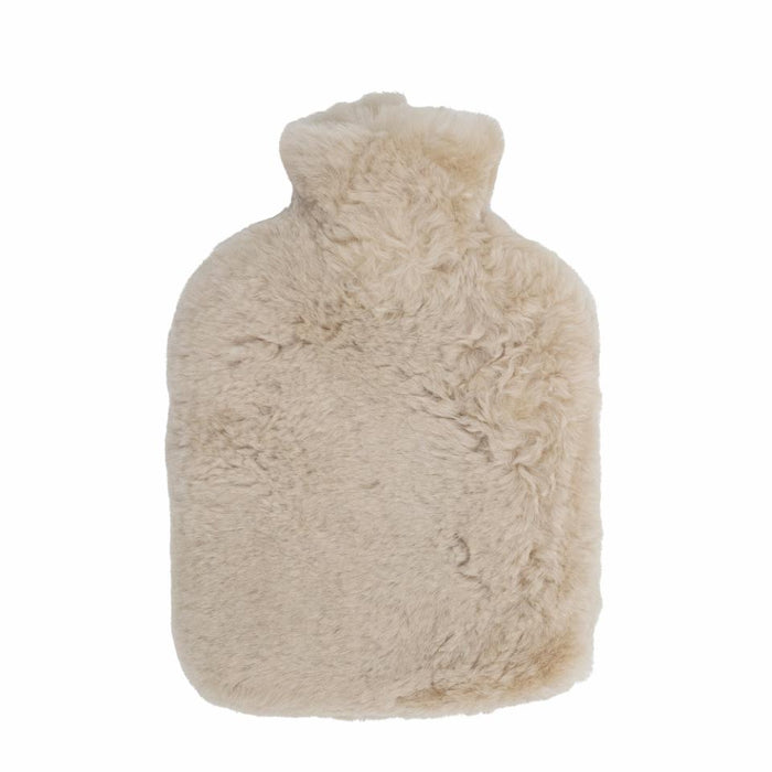 Cedar Hot Water Bottle, Nature, Sheepskin