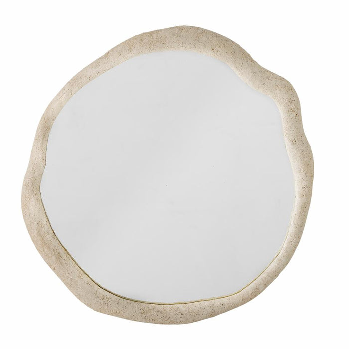 Cillia Wall Mirror, Nature, Polyresin