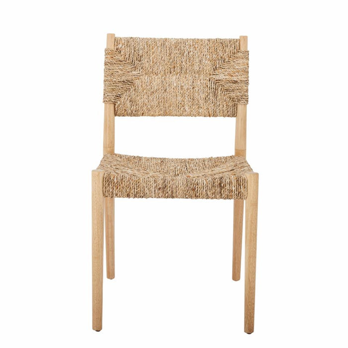 Saran Dining Chair, Nature, Water Hyacinth