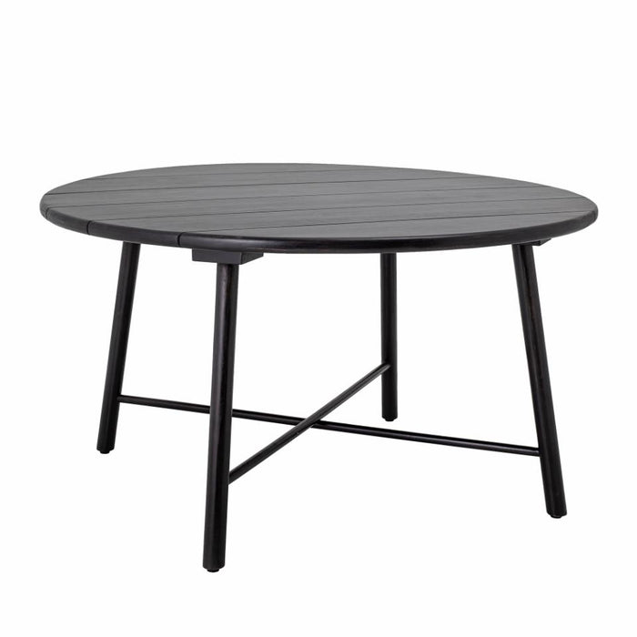 Lope Dining Table, Black, Acacia