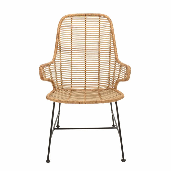 Lake Lounge Chair, Nature, Rattan