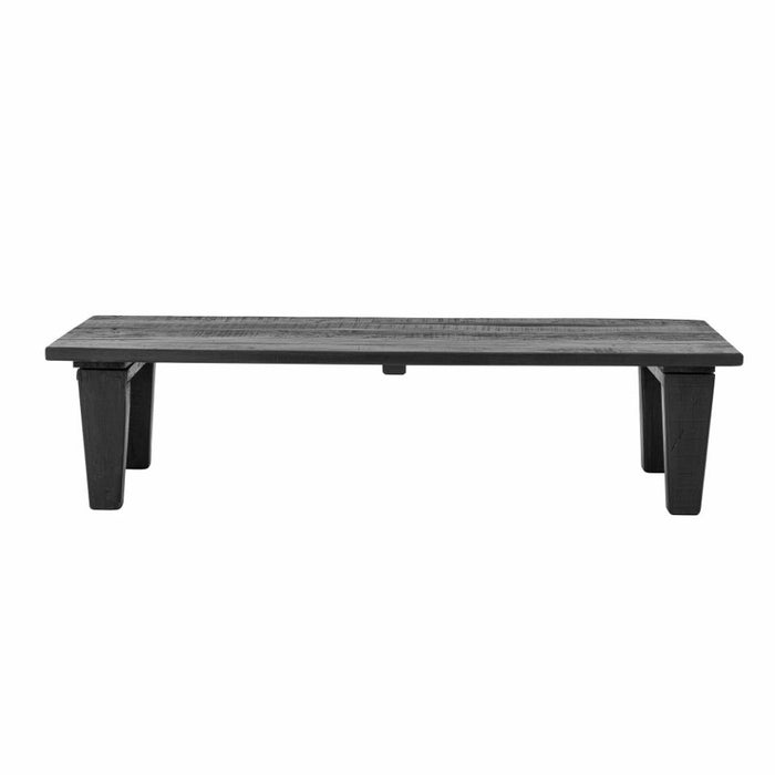 Riber Coffee Table, Black, Reclaimed Wood