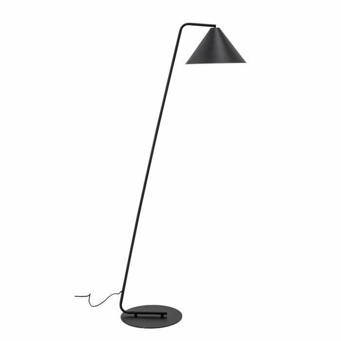 Latisha Floor Lamp, Black, Metal