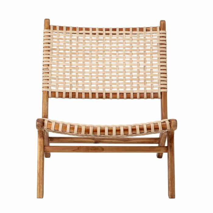 Keila Lounge Chair, Nature, Teak