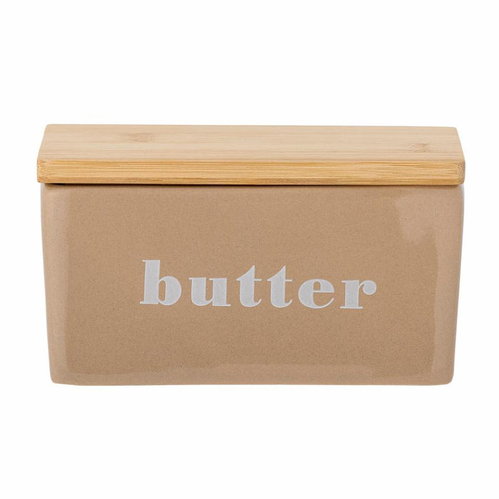 Hanyu Butter Box, Brown, Stoneware