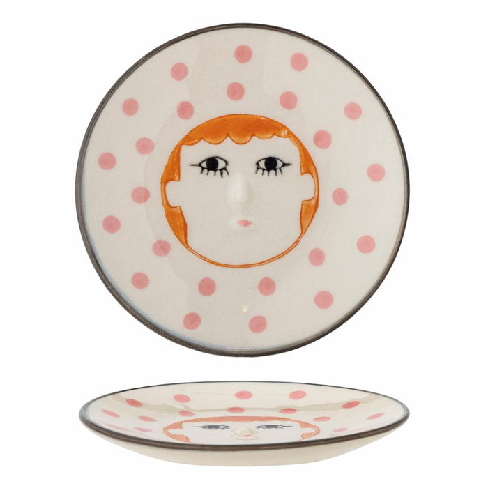 Jaya Plate, Orange, Stoneware