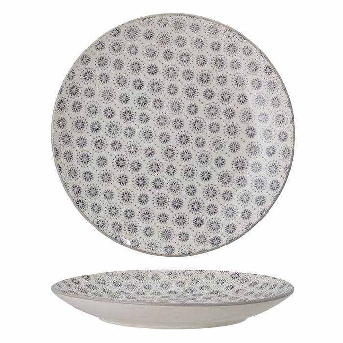 Elsa Plate, Grey, Stoneware