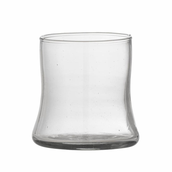 Florentine Drinking Glass, Clear, Recycled Glass