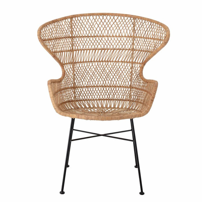 Oudon Lounge Chair, Nature, Rattan