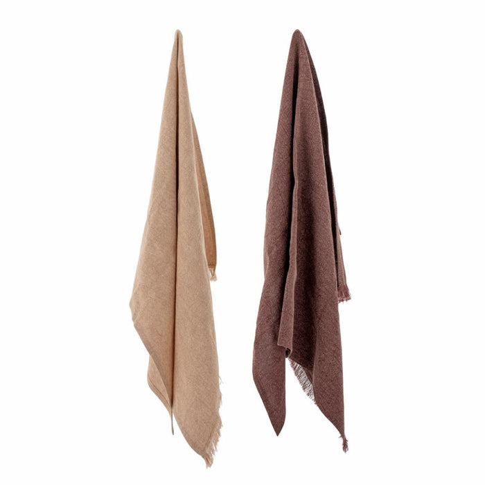 Lovine Kitchen Towel, Brown, Cotton