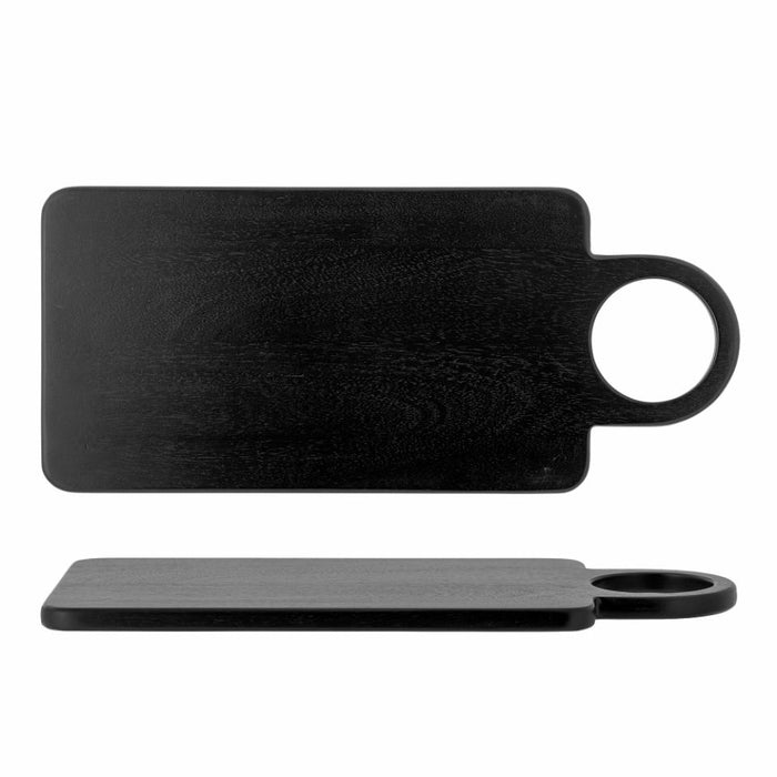 Hombre Serving Board, Black, Mango