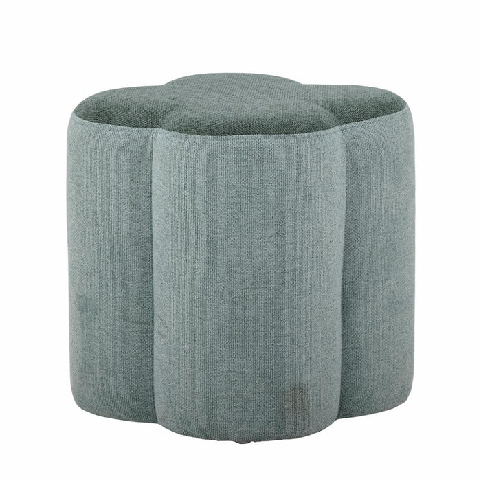 Sissel Pouf, Green, Polyester