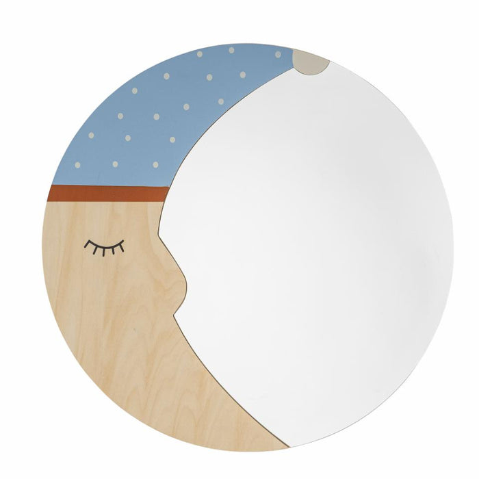 Moony Wall Mirror, Nature, FSC®100% Plywood